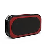 Proxelle Surge Mini Wireless IP67 Waterproof Bluetooth V4.0 Speakers with Built-in Microphone - Red