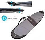Curve Surfboard Bag Travel LONGBOARD Single 7'6, 8'2, 8'8, 9'2, 9'6, 10'2 with 20mm Foam