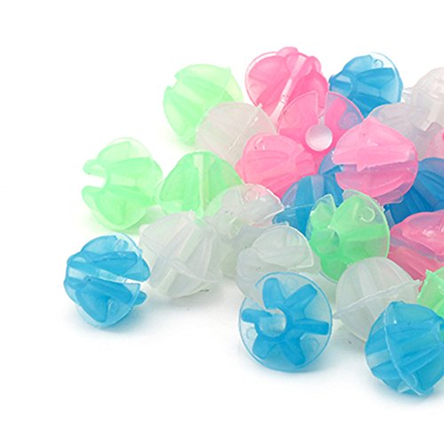 SCASTOE 36X Colorful Plastic Cycle Bike Wheel Spoke Clip Luminous Beads Bicycle Decors - Thumbnail 5