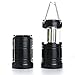 Camping Lantern Tactical COB LED Lanterns for Hurricanes, Emergencies, Storms, Outages (2 Pack Black)