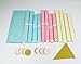 Gender Reveal Party Supplies Baby Shower Decorations Baby Blue Pink Cream Gold Tissue Paper Pom Pom Flowers Triangle Banner Paper Tassel Garland Circle Garland for Birthday/Party/Nursery Decorations