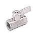 DERNORD Stainless Steel Mini Ball Valve NPT Thread Female (3/8