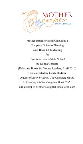 How to Survive Middle School: Book Club Meeting Planner