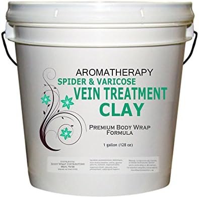 Vein Treatment Clay - Body Wrap Wholesale - 12 Pound Bucket - 30+ Wrap Treatments