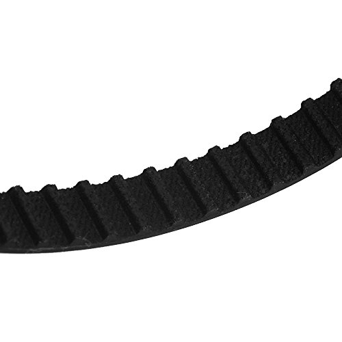 CNBTR Black Rubber 110XL Belt Stepper Motor Timing Belt Geared 10mm Wide 55 Teeth for Industry