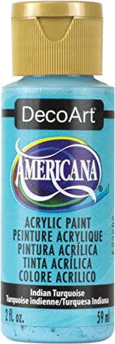デコアート アクリル絵具 アメリカーナ インディアンターコイズ DA-087 2oz.