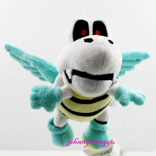 New Super Mario Bros Plush Winged Dry Bones Soft Toy Doll Stuffed Animal 15cm