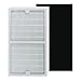 1 Pack Compatible Idylis IAP-10-280 & IAP-10-200 Hepa Filter, FilledwithLove IAF-H-100C 1 Hepa& Activated Carbon Filter