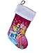Disney Princess 18 Inch Plush Velvet Christmas Holiday Stocking - Cinderella, Aurora, and Ariel
