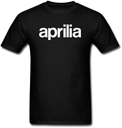 Cindy Queen Men's aprilia logo Adult T-Shirt Size M Black
