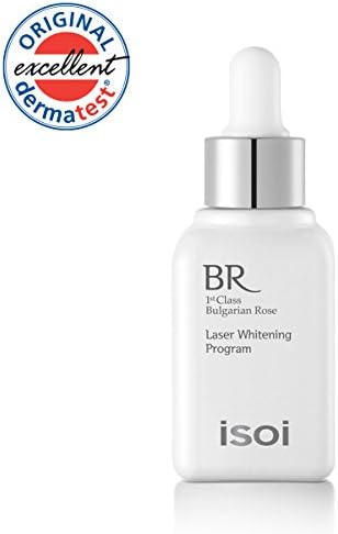 isoi 1st Class Bulgarian Rose Laser Whitening Program 15ml - brightening ampoule, fights dark spots, for bright and clear skin