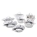 Curtis Stone Dura-Pan Nonstick 15-piece Nesting Cookware Set Model 655-425 (Renewed)