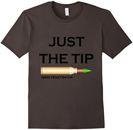 Men's Just The Tip M855 Penetrator T-Shirt Small Asphalt