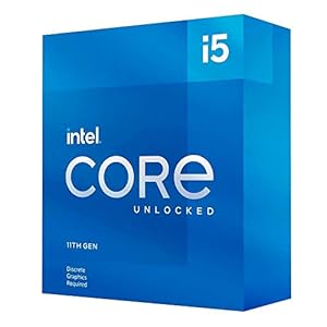 Intel Core i5-11600K 11e generatie desktop processor (basistakt: 3,9GHz tuboboost: 4,9GHz, 6 kernen, LGA1200…