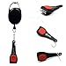 SAMSFX Fly Fishing Tippet Line Cutter Fishing Nippers Mulit-Tool with Zinger Retractors