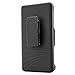 Samsung Galaxy Note Edge Case - NageBee - Samsung Galaxy Note Edge Case - NageBee - Hybrid Armor Stand Case With Holster and Locking Belt Clip for Samsung Galaxy Note Edge (Holster Stand Black)