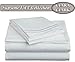 Clara Clark ® Supreme 1500 Collection 4pc Bed Sheet Set - Queen Size, White