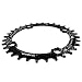 Narrow Wide Chainring 104BCD 32T 34T 36T 38T CYSKY Bike Single Chainring for 9 10 11 Speed, Perfect for Most Bicycle Road Bike Mountain Bike BMX MTB Fixie Track Fixed-Gear Bicycle (Round, Black)