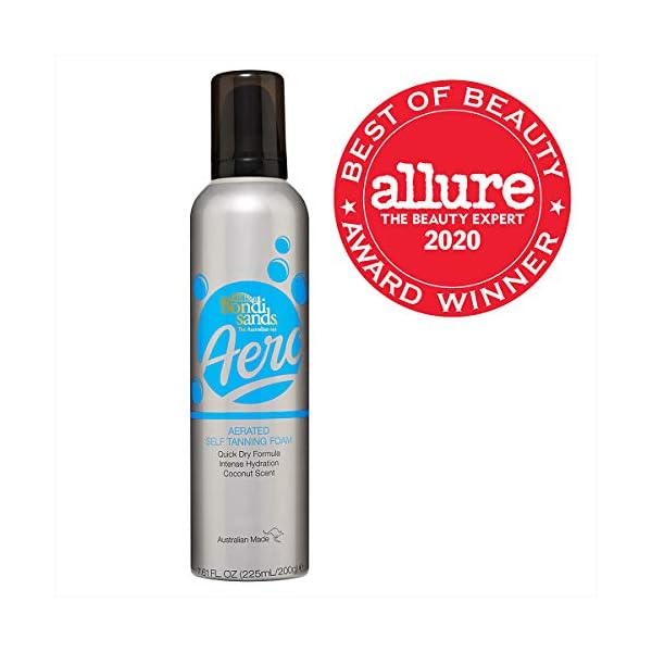 Bondi-Sands-Aero-Dark-Self-Tanning-Foam-Lightweight-Fast-Drying-Aerosol-Formula-Absorbs-Deeper-to-Give-Skin-a-Long-Lasting-Bronzed-Glow-Vegan-Cruelty-Free-Coconut-Scent-225-mL761-Oz Bondi Sands Aero Light/Medium Self-Tanning Foam | Lightweight, Fast-Drying Aerosol Formula Absorbs Deeper to Give Skin a…