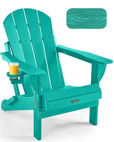 Ciokea Folding Adirondack Chair HDPE All Weather