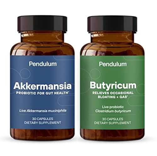 Pendulum Akkermansia & Butyricum Bundle - Live Probiotic Supplements  Support GLP-1, Improve Digestive Health, Relieve Occasional Gas, Bloating &  Diarrhea in Kenya | Whizz