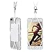 Gear Beast Cell Phone Lanyard - Universal Neck Phone Holder w/Card Pocket and Silicone Neck Strap - Compatible with Most Smartphones, White