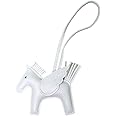W.Sealet Leather Bag Charms for Women, Handmade Pony Keychain Charms for Handbag, Purse, Bogg Bag Accessories