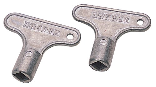 Pack Of 2 Draper Radiator Bleed Keys