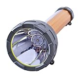 Odear Very Bright Large Flashlight Multi-function Digital LED Spotlight Rechargeable Outdoor Searchlight for Home Camping Reading Party Hunting Fishing Walking Dog Search