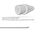 TITACUTE iPencil Nibs 2 Pack Replacement Pencil Tip Compatible for iPad Pro Pencil White