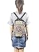 LeaLac Vintage Women Canvas Backpack Handmade Embroidered Bag Girls Ethnic Backpack Flower Rucksack Travel School Bag 02