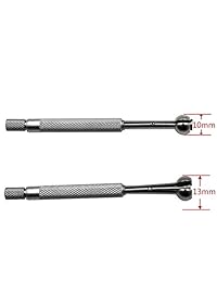 UKCOCO   Juego de 4 piezas de calibre de agujero pequeño telescópico redondo con forma esférica endurecida