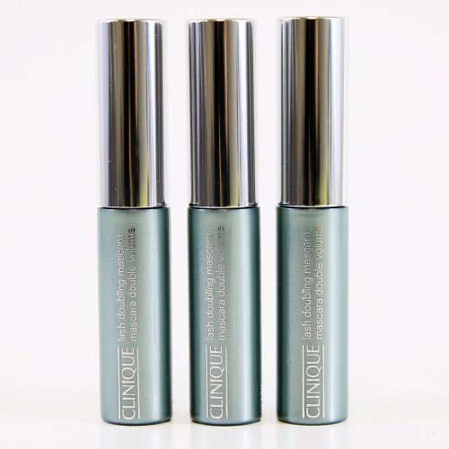 Clinique lash doubling mascara 01 black 0.14oz/3.4ml*3