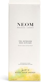 NEOM Feel Refreshed Reed Diffuser 100ml Lemon Basil Essential Oil Aromatherapy view 5