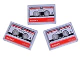 Microcassette Blank Cassette Tape Disc 60 min 3 pcs