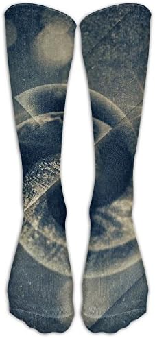 WOAINI666 Bright Scrub Printed Crew Socks Warm Over Boots Stocking Stylish Athletic Tube Stockings.