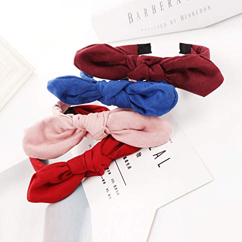 image for NANTE Top Bow Knot Hairband Hoop Simple Sweet Girls Hairband Fashion H