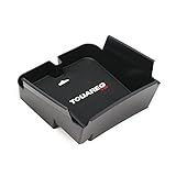 Vesul Armrest Secondary Storage Box Glove Pallet Center Console Tray Fits on VW Volkswagen Touareg 2011 2012 2013 2014 2015 2016 2017 2018