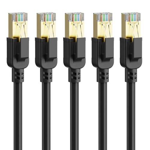 Cat 8 Ethernet Cable 6 ft, 40Gbps Patch Cord