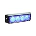 LAMPHUS SolarBlast SBLH04 LED Strobe Grille Flashing Lights [22 Modes] [4 Watt] [TIR] [Weatherproof] Warning Lights for Police & Firefighter Emergency Vehicles - Blue/Blue