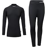Geek Home&reg; Racing Underwear Set 100% Aramid - SFI 3.3 Certified Fire-Resistant Shirt &amp; Pants for Auto/Kart Racing