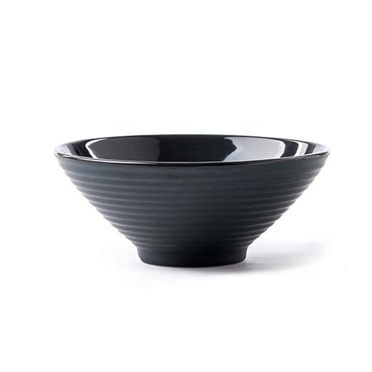 CXQ Estilo japonés Tazón de cerámica Cuenco Microondas ...