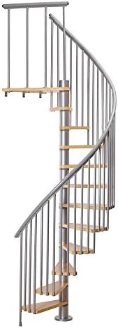 Dolle Grey Spiral Staircase