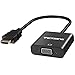 VicTsing Upgraded HDMI Male to VGA Female 1080P Video Converter Adapter Cable For PC Laptop HDTV Projectors and other HDMI input devices