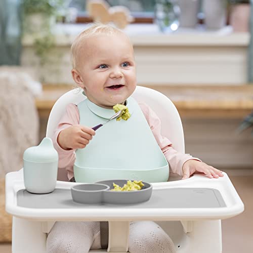 ezpz by Stokke Placemat for Steps Tray, Grey Perfectly Fits