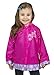 Disney Frozen Little Girls' Anna and Elsa Waterproof Outwear Hooded Rain Coat - Toddler