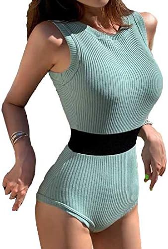 Amazon 水着 ニット ワンピース 体型カバー 着痩せ バックコンシャス ワンピース水着 水着 ワンピース 大きいサイズ 水着 レディース 可愛い 夏 ビーチ プール リゾート 水着 ニット ワンピース ワンピース 通販