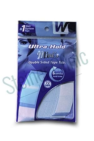 walker tape ultra hold  mini strips 72 pack