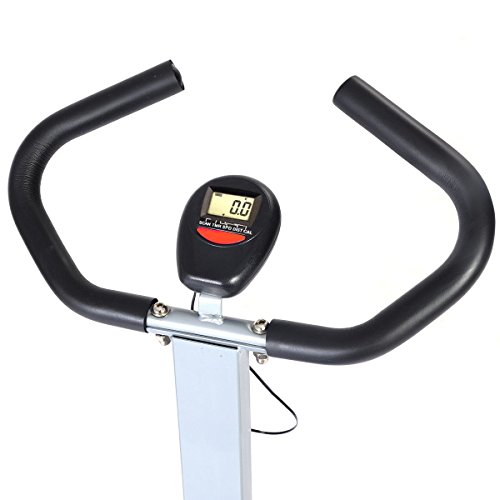 USA_BEST_SELLER Exercise Bike Cardio Fitness Gym Cycling Machine Digital LCD Screen Adjustable Resistance