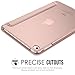 MoKo Case Fit New iPad Mini 5 2019/Mini 4 2015 (5th/4th Generation 7.9 Inch), Slim Lightweight Smart Shell Stand Cover with Translucent Frosted Back Protector, with Auto Wake/Sleep, Rose Gold